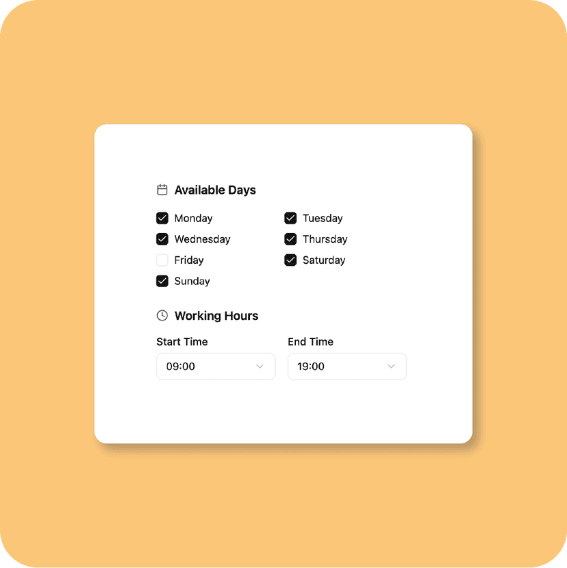 Analytics dashboard mockup