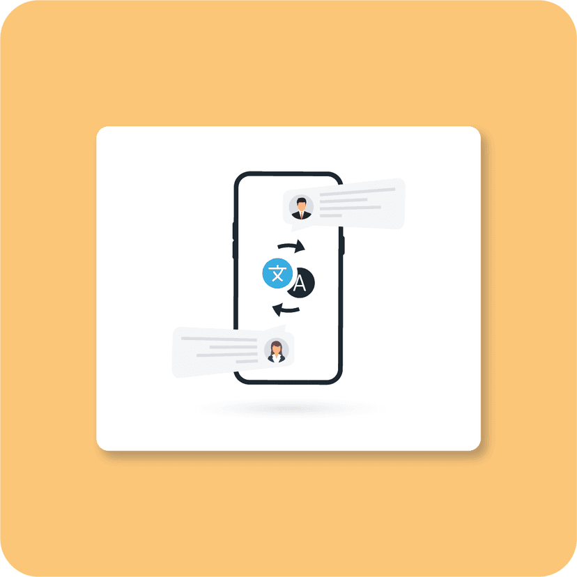 Integration interface mockup