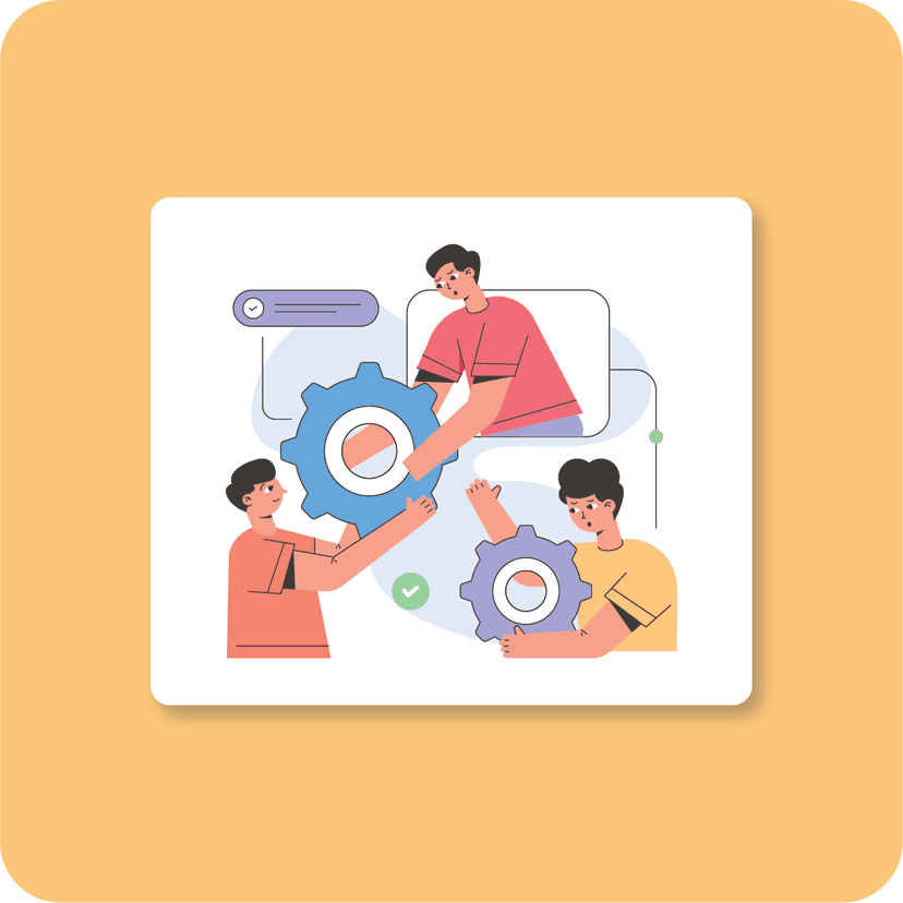 Integration interface mockup