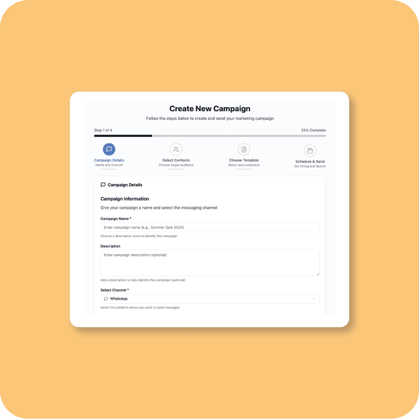 Analytics dashboard mockup